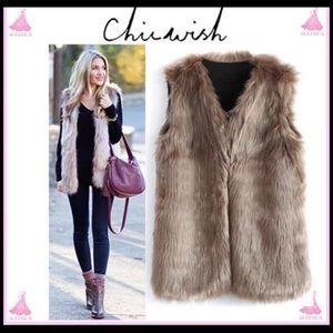 Faux Fur Vest